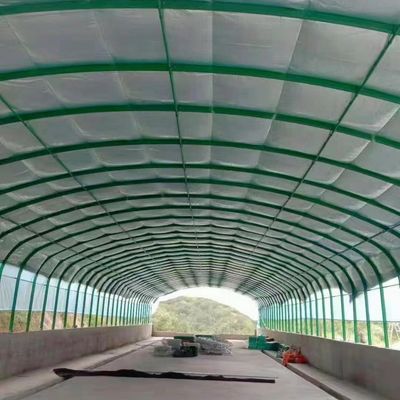 꽃 심기용 철강 구조 단일 터널 필름 온실 패키지 무게 20.000kg