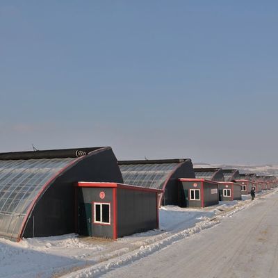 2000.000kg 패키지 총중량 첨단 채소 재배 태양광 온실 시스템