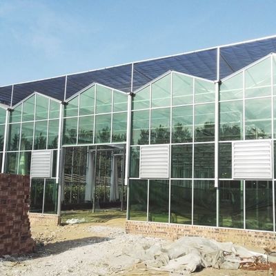 꽃 재배를 위한 유리 온실 패키지 총 무게 100.000kg